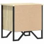 Bedside table made of Sonoma oak engineered wood, measuring 40x30x40 cm. by , Nightstands - Ref: Foro24-848497, Price: 52,14 ...