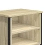 Bedside table made of Sonoma oak engineered wood, measuring 40x30x40 cm. by , Nightstands - Ref: Foro24-848497, Price: 52,14 ...