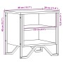 Nachttisch aus Sonoma-Eiche, 40x30x40 cm, aus Holzwerkstoff. von , Nachttische - Ref: Foro24-848497, Preis: 52,95 €, Rabatt: %
