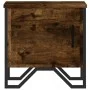 Bedside tables 2 units smoked oak engineered wood 40x30x40 cm by , Nightstands - Ref: Foro24-848519, Price: 49,82 €, Discount: %