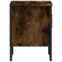 Bedside tables 2 units smoked oak engineered wood 40x30x40 cm by , Nightstands - Ref: Foro24-848519, Price: 49,82 €, Discount: %