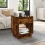 Mitteltisch mit Infinity LED in geräucherter Eiche 40x40x50 cm von , Couchtisch - Ref: Foro24-847648, Preis: 69,33 €, Rabatt: %