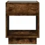 Mitteltisch mit Infinity LED in geräucherter Eiche 40x40x50 cm von , Couchtisch - Ref: Foro24-847648, Preis: 69,33 €, Rabatt: %