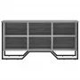 Zapatero de madera de ingeniería gris Sonoma 90x38x45,5 cm de , Zapateros y organizadores de calzado - Ref: Foro24-848642, Pr...