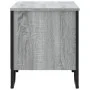 Zapatero de madera de ingeniería gris Sonoma 90x38x45,5 cm de , Zapateros y organizadores de calzado - Ref: Foro24-848642, Pr...