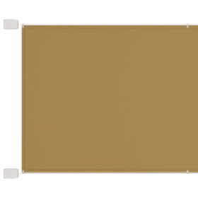 Beige vertical awning 100x800 cm oxford fabric by vidaXL, Umbrellas - Ref: Foro24-148259, Price: 38,14 €, Discount: %