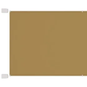 Beige vertical awning 100x800 cm oxford fabric by vidaXL, Umbrellas - Ref: Foro24-148259, Price: 51,03 €, Discount: %