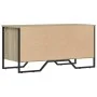 Zapatero de madera de ingeniería roble Sonoma 90x38x45,5 cm de , Zapateros y organizadores de calzado - Ref: Foro24-848640, P...