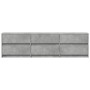 TV-Möbel aus grauem Beton-Ingenieurholz mit LED-Beleuchtung, 180x34x50 cm. von , TV-Möbel - Ref: Foro24-3307929, Preis: 169,3...