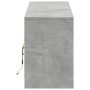 TV-Möbel aus grauem Beton-Ingenieurholz mit LED-Beleuchtung, 180x34x50 cm. von , TV-Möbel - Ref: Foro24-3307929, Preis: 169,3...