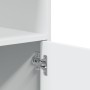 Engineered wood white cabinet with wheels 55x40x91 cm by , Sideboards - Ref: Foro24-853182, Price: 66,71 €, Discount: %