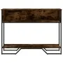 Engineered wood smoked oak console table 100x35x74.5 cm by , Side tables - Ref: Foro24-848531, Price: 50,38 €, Discount: %