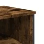 Engineered wood smoked oak console table 100x35x74.5 cm by , Side tables - Ref: Foro24-848531, Price: 50,38 €, Discount: %