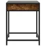 Mesa de centro con Infinity LED roble ahumado 40x40x51 cm de , Mesas de centro - Ref: Foro24-847674, Precio: 52,61 €, Descuen...