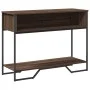 Ingenieurholz-Konsolentisch in Eichenbraun 100x35x74,5 cm von , Seitentische - Ref: Foro24-848533, Preis: 53,03 €, Rabatt: %