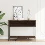 Ingenieurholz-Konsolentisch in Eichenbraun 100x35x74,5 cm von , Seitentische - Ref: Foro24-848533, Preis: 53,03 €, Rabatt: %