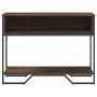 Ingenieurholz-Konsolentisch in Eichenbraun 100x35x74,5 cm von , Seitentische - Ref: Foro24-848533, Preis: 53,03 €, Rabatt: %