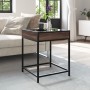 Couchtisch mit Infinity LED in Eichenbraun 40x40x51 cm von , Couchtisch - Ref: Foro24-847676, Preis: 55,04 €, Rabatt: %