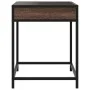 Coffee table with Infinity LED brown oak 40x40x51 cm by , Coffee table - Ref: Foro24-847676, Price: 54,39 €, Discount: %