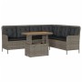 Garden sofa set with cushions 2 pieces synthetic rattan gray by , Garden sets - Ref: Foro24-3262088, Price: 477,79 €, Discoun...