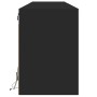 Schwarzer TV-Wandschrank mit LED-Beleuchtung 180x31x45 cm. von , TV-Möbel - Ref: Foro24-3307934, Preis: 157,43 €, Rabatt: %