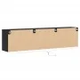 Wall-mounted TV stand with LED lights black 180x31x45 cm by , TV Furniture - Ref: Foro24-3307934, Price: 154,90 €, Discount: %