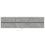 Wand-TV-Möbel mit LED in Betongrau 180x31x45 cm von , TV-Möbel - Ref: Foro24-3307936, Preis: 126,19 €, Rabatt: %
