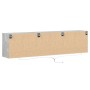 Wand-TV-Möbel mit LED in Betongrau 180x31x45 cm von , TV-Möbel - Ref: Foro24-3307936, Preis: 126,19 €, Rabatt: %