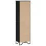 Engineered wood black shelf 50x31x169 cm by , Bookcases and shelves - Ref: Foro24-848614, Price: 71,29 €, Discount: %