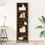 Estantería madera de ingeniería roble ahumado 50x31x169 cm de , Librerías y estanterías - Ref: Foro24-848616, Precio: 69,20 €...
