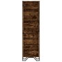 Engineered wood smoked oak bookshelf 50x31x169 cm by , Bookcases and shelves - Ref: Foro24-848616, Price: 69,95 €, Discount: %