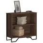 Estantería de madera de ingeniería marrón roble 80x31x74,5 cm de , Librerías y estanterías - Ref: Foro24-848623, Precio: 47,3...