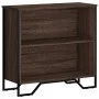Estantería de madera de ingeniería marrón roble 80x31x74,5 cm de , Librerías y estanterías - Ref: Foro24-848623, Precio: 47,3...