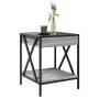 Coffee table with Infinity LED Sonoma gray 40x40x49 cm by , Coffee table - Ref: Foro24-847695, Price: 67,20 €, Discount: %