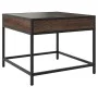 Coffee table with Infinity LED brown oak 50x50x41 cm by , Coffee table - Ref: Foro24-847681, Price: 69,31 €, Discount: %