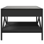 Couchtisch mit Infinity LED in Schwarz 50x50x38 cm von , Couchtisch - Ref: Foro24-847697, Preis: 76,50 €, Rabatt: %
