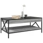 Coffee table with Infinity LED gray Sonoma 90x50x38 cm by , Coffee table - Ref: Foro24-847710, Price: 113,59 €, Discount: %