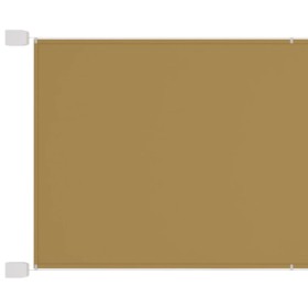 Beige vertical awning 140x1200 cm oxford fabric by vidaXL, Umbrellas - Ref: Foro24-148268, Price: 53,16 €, Discount: %
