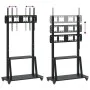 TV stand with wheels for screens 32-90'' Max VESA 800x600mm 100kg by , Monitor and TV stands - Ref: Foro24-379579, Price: 135...