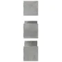 Wandregale 2 Stück aus grauem Beton-Ingenieurholz 58x18x18cm. von , Regale und Regale - Ref: Foro24-853284, Preis: 28,89 €, R...
