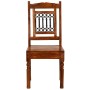 Esstisch-Set, 5-teilig, Massivholz aus Akazie. von , Möbelsets für Küchen und Esszimmer - Ref: Foro24-275337, Preis: 815,76 €...