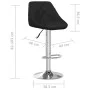 Schwarzer Küchenhocker aus Kunstleder von , Küchenhocker - Ref: Foro24-335170, Preis: 82,67 €, Rabatt: %