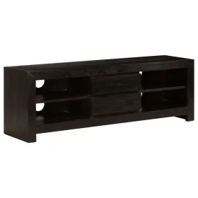 TV-Möbel aus massivem dunkelbraunem Akazienholz, 120x30x40 cm. von , TV-Möbel - Ref: Foro24-246098, Preis: 161,27 €, Rabatt: %