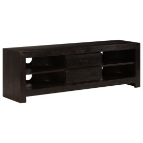 TV-Möbel aus massivem dunkelbraunem Akazienholz, 120x30x40 cm. von , TV-Möbel - Ref: Foro24-246098, Preis: 162,62 €, Rabatt: %