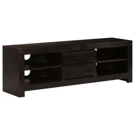 TV-Möbel aus massivem dunkelbraunem Akazienholz, 120x30x40 cm. von , TV-Möbel - Ref: Foro24-246098, Preis: 161,27 €, Rabatt: %