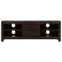 TV-Möbel aus massivem dunkelbraunem Akazienholz, 120x30x40 cm. von , TV-Möbel - Ref: Foro24-246098, Preis: 161,27 €, Rabatt: %
