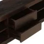 TV-Möbel aus massivem dunkelbraunem Akazienholz, 120x30x40 cm. von , TV-Möbel - Ref: Foro24-246098, Preis: 161,27 €, Rabatt: %