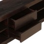 TV-Möbel aus massivem dunkelbraunem Akazienholz, 120x30x40 cm. von , TV-Möbel - Ref: Foro24-246098, Preis: 162,62 €, Rabatt: %