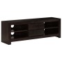 TV-Möbel aus massivem dunkelbraunem Akazienholz, 120x30x40 cm. von , TV-Möbel - Ref: Foro24-246098, Preis: 162,62 €, Rabatt: %