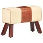 Bank Pony Fitnessstudio Echtleder Holzgriff Braun 58 cm von , Ess- und Küchenbänke - Ref: Foro24-320785, Preis: 113,09 €, Rab...